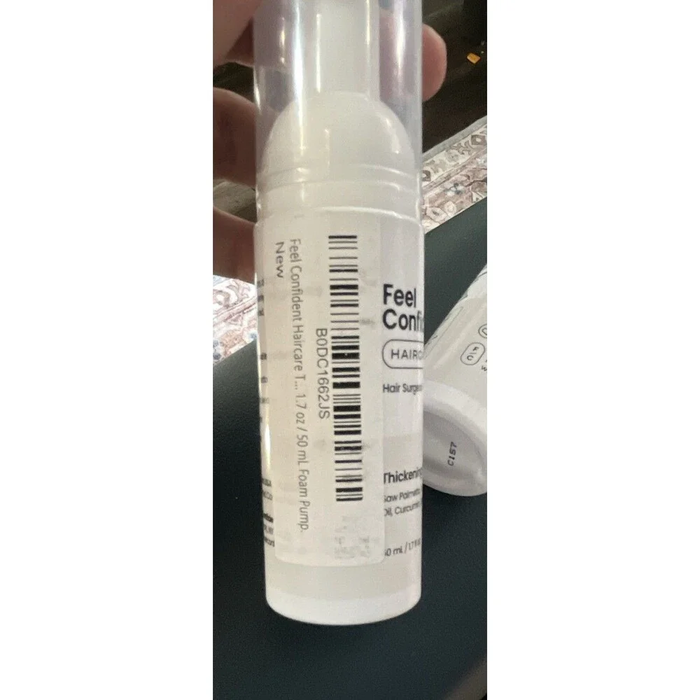 Feel Confident Haircare Thickening Foam 1.7 fl oz Thickening/Volumizing Made USA